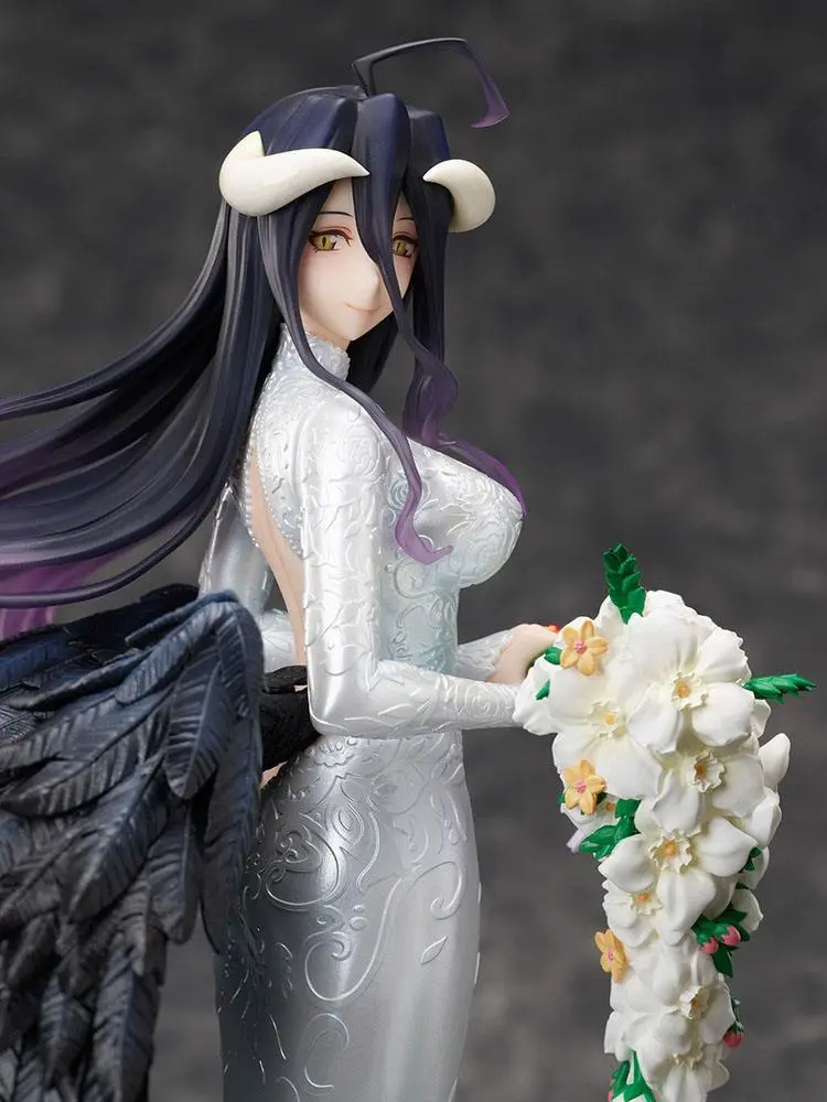 Overlord III PVC Statue 1/8 Albedo Wedding Dress Version 23 cm product photo