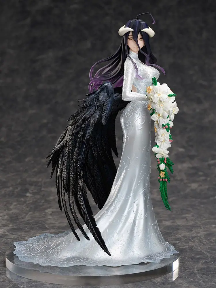 Overlord III PVC Statue 1/8 Albedo Wedding Dress Version 23 cm product photo