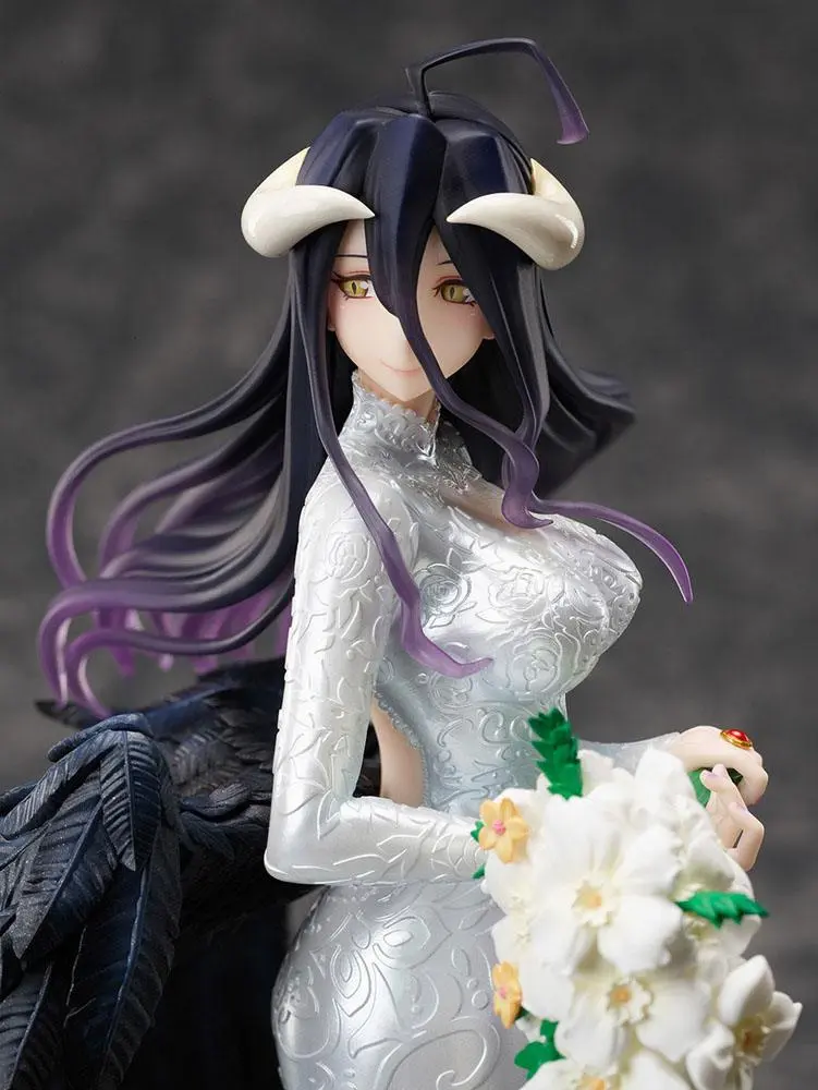Overlord III PVC Statue 1/8 Albedo Wedding Dress Version 23 cm product photo