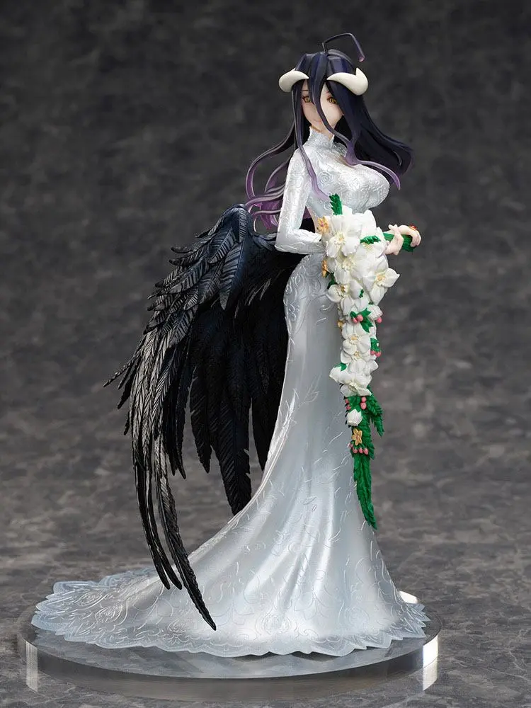 Overlord III PVC Statue 1/8 Albedo Wedding Dress Version 23 cm product photo