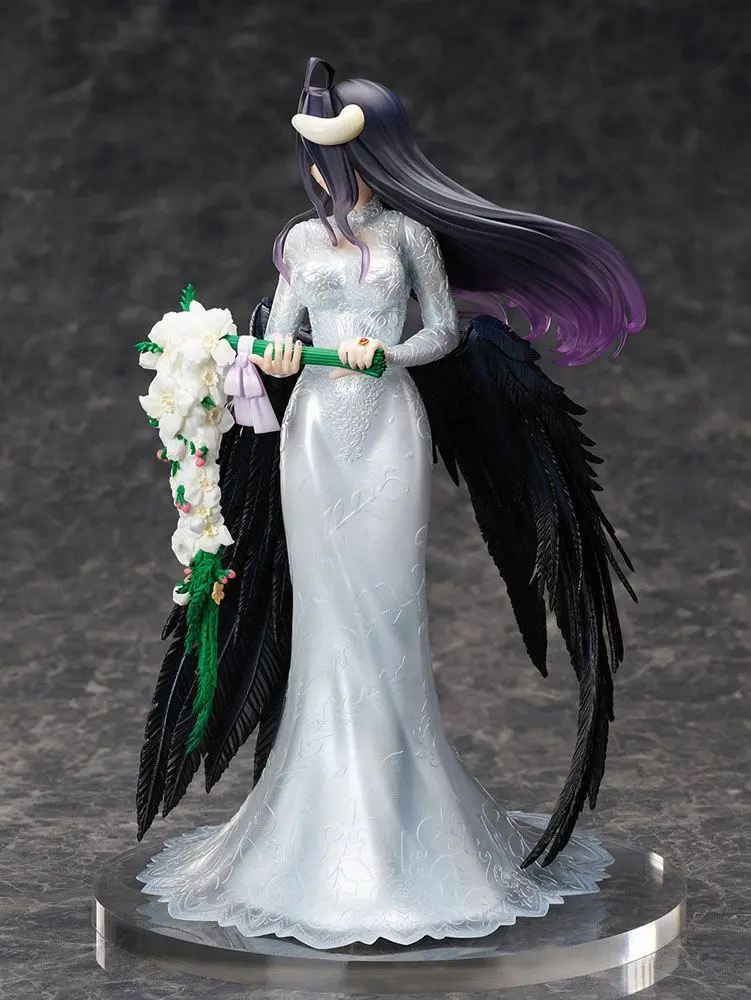 Overlord III PVC Statue 1/8 Albedo Wedding Dress Version 23 cm product photo