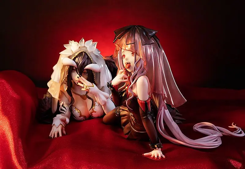 Overlord IV PVC Statues 1/7 Albedo & Shalltear: Bride Ver. 9 - 11 cm termékfotó