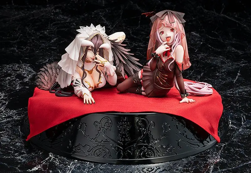 Overlord IV PVC Statues 1/7 Albedo & Shalltear: Bride Ver. 9 - 11 cm product photo