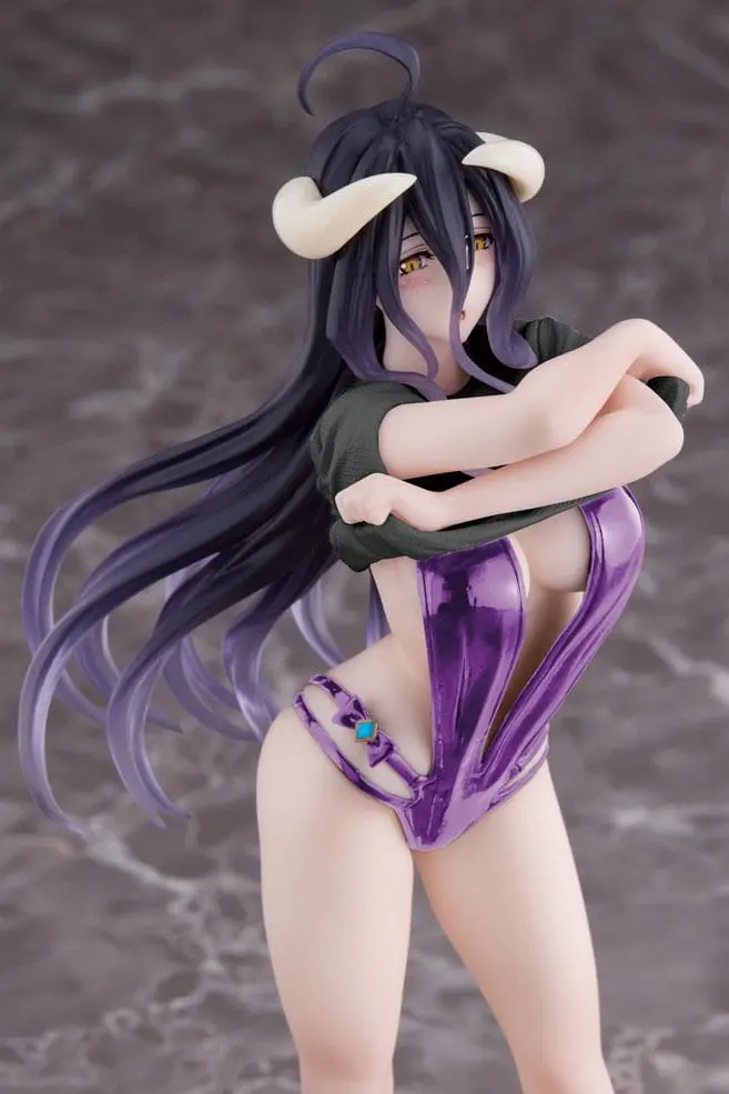 Overlord IV PVC Statue Albedo T-Shirt Swimsuit Ver. Renewal Edition 20 cm product photo