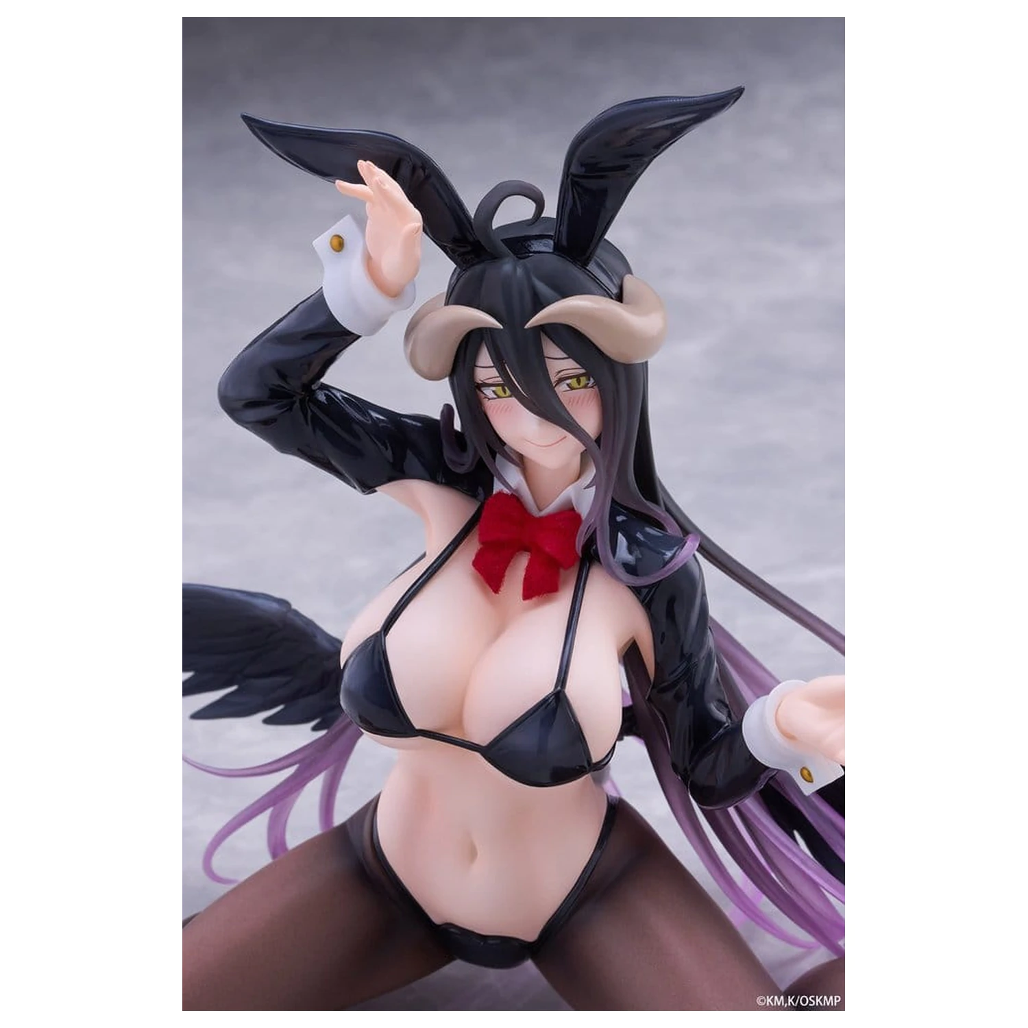 Overlord Moflock PVC Figure Albedo (Reverse Bunny Suit Ver.) 13 cm product photo