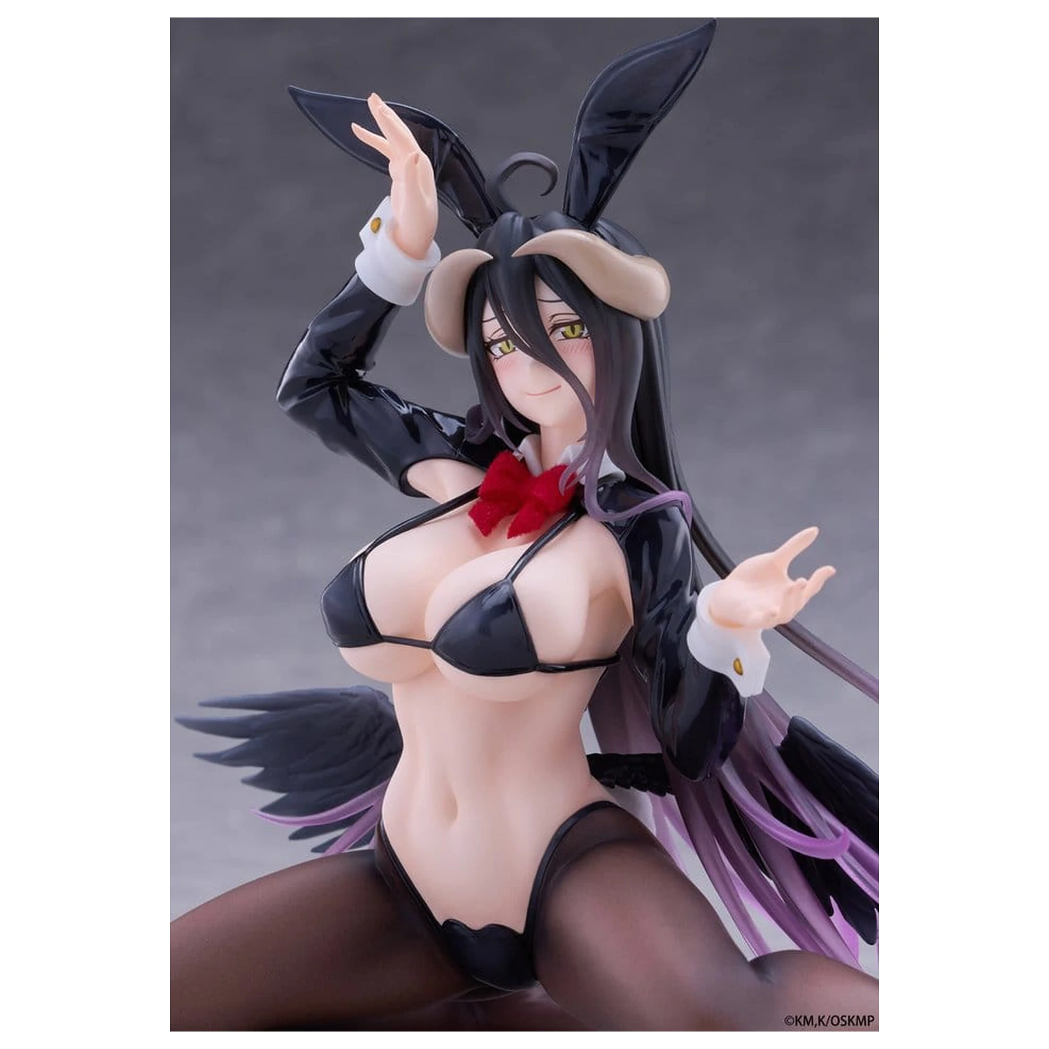 Overlord Moflock PVC Figure Albedo (Reverse Bunny Suit Ver.) 13 cm product photo