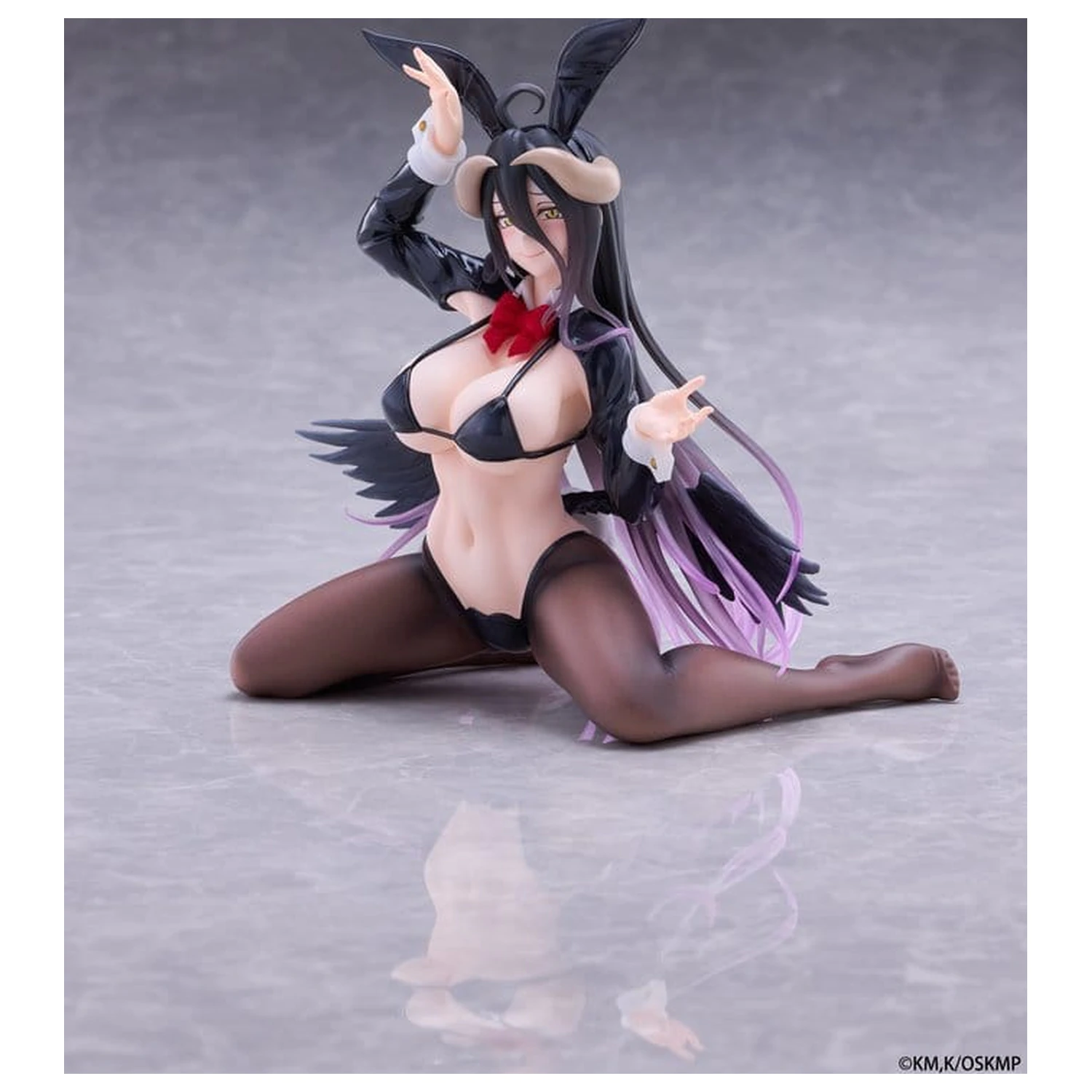 Overlord Moflock PVC Figure Albedo (Reverse Bunny Suit Ver.) 13 cm product photo