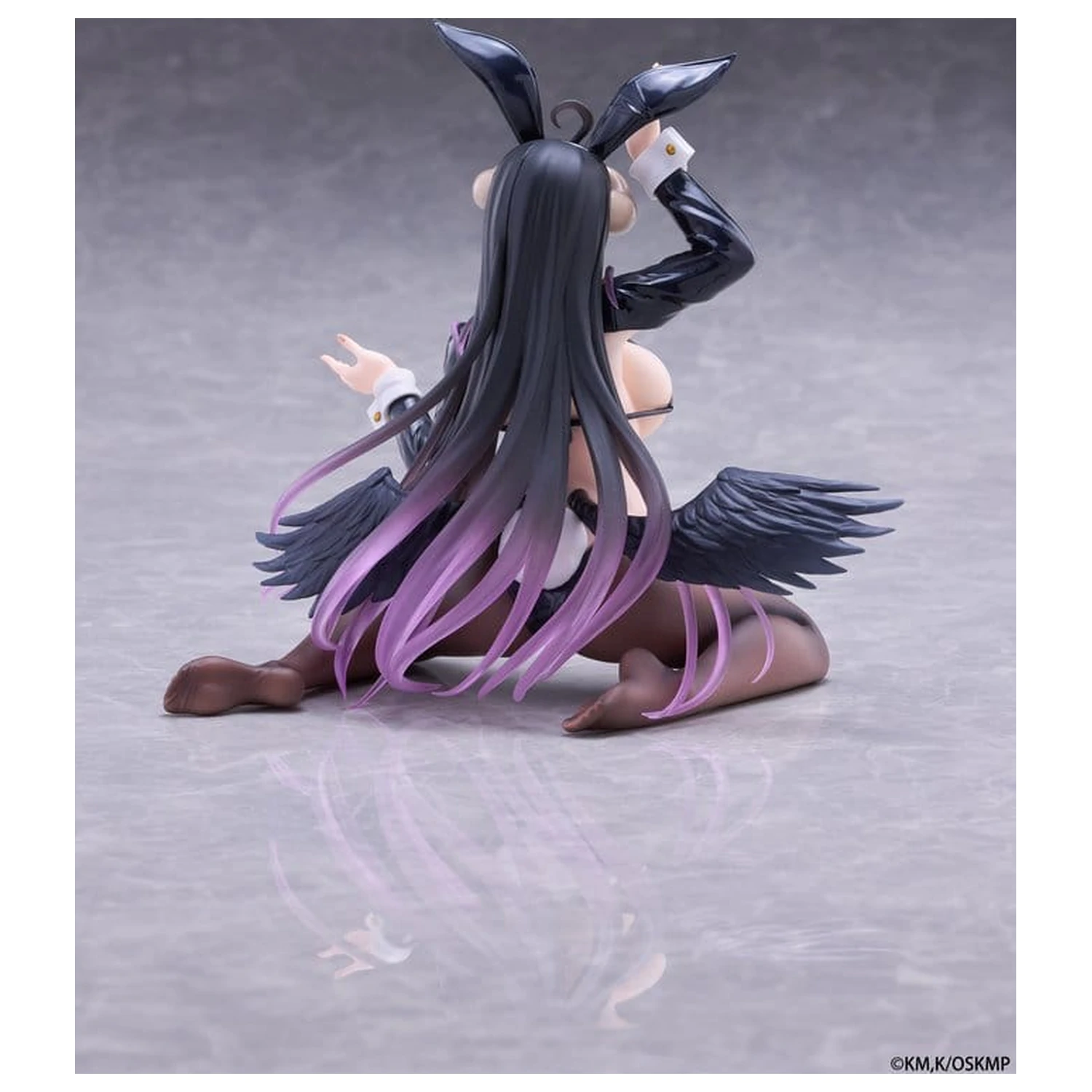 Overlord Moflock PVC Figure Albedo (Reverse Bunny Suit Ver.) 13 cm product photo