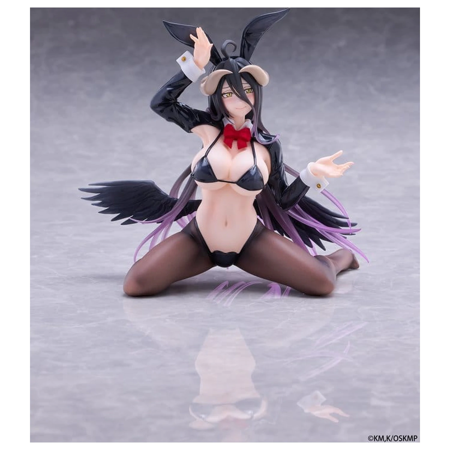 Overlord Moflock PVC Figure Albedo (Reverse Bunny Suit Ver.) 13 cm product photo