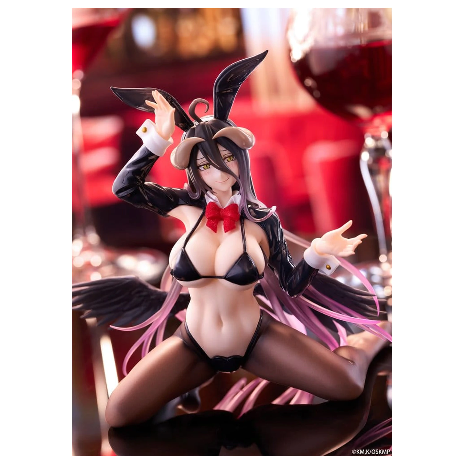 Overlord Moflock PVC Figure Albedo (Reverse Bunny Suit Ver.) 13 cm product photo