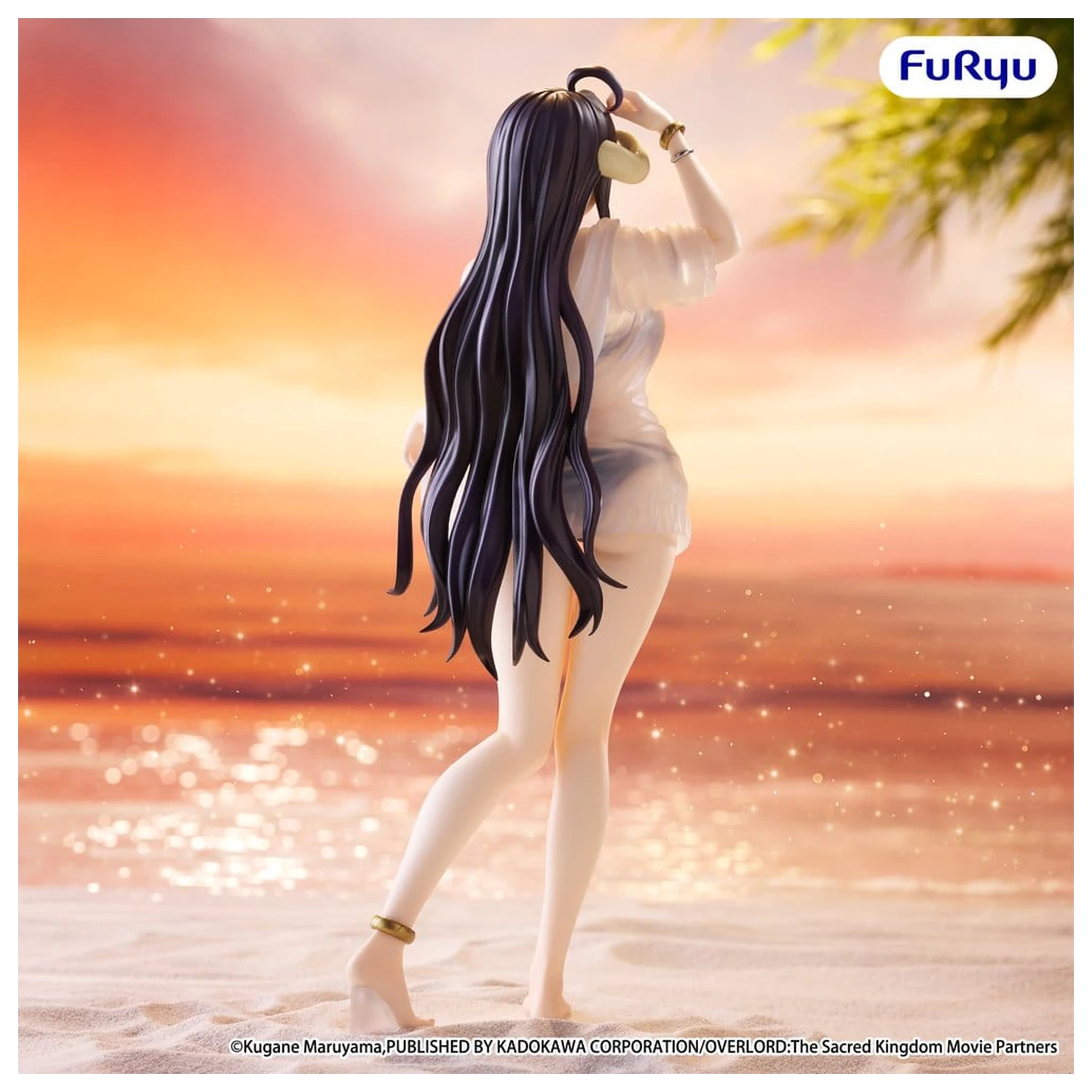Overlord Muchute PVC Figure Albedo aqua Ver. 20.5 cm product photo