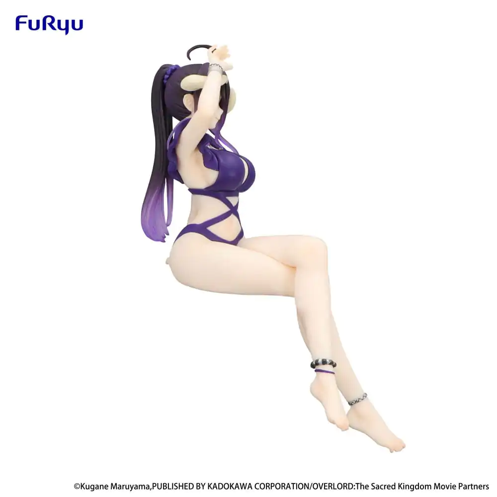 Overlord Noodle Stopper PVC Statue Albedo Swimsuit Dark Purple Color Ver. 16 cm product photo