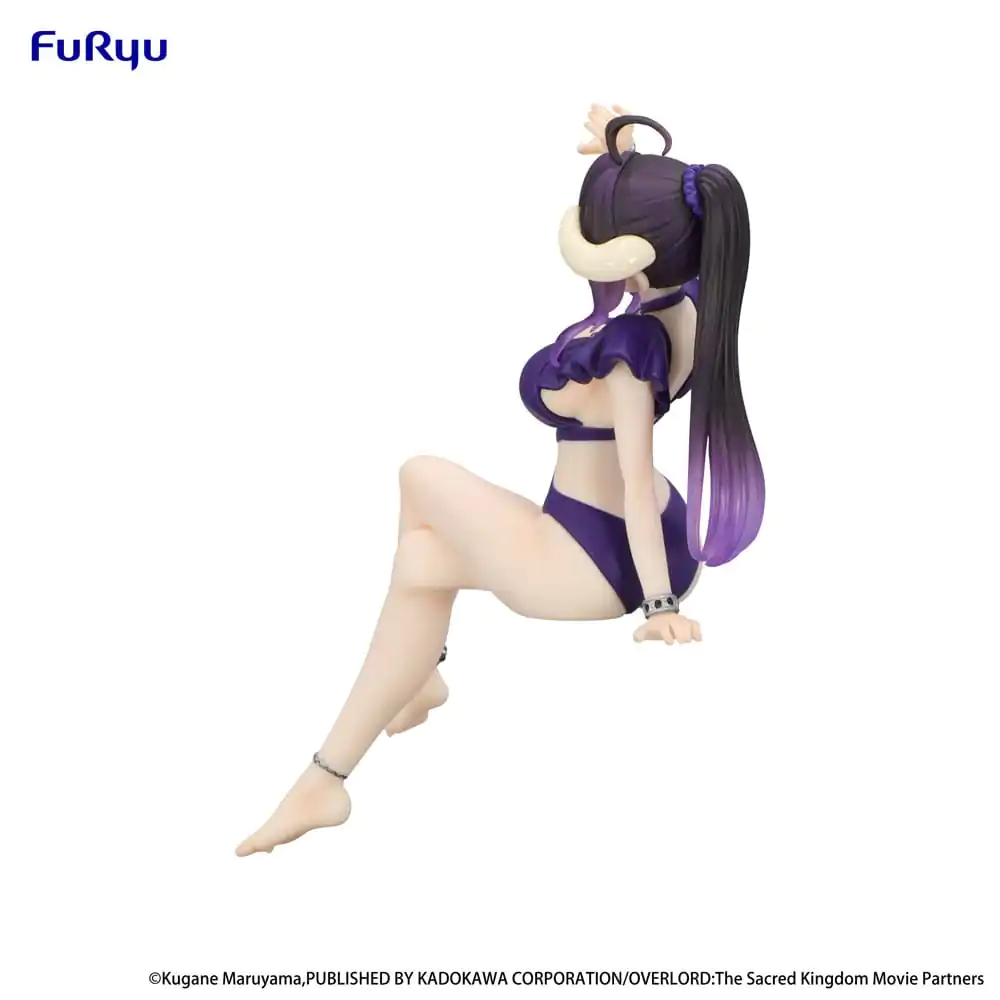 Overlord Noodle Stopper PVC Statue Albedo Swimsuit Dark Purple Color Ver. 16 cm product photo