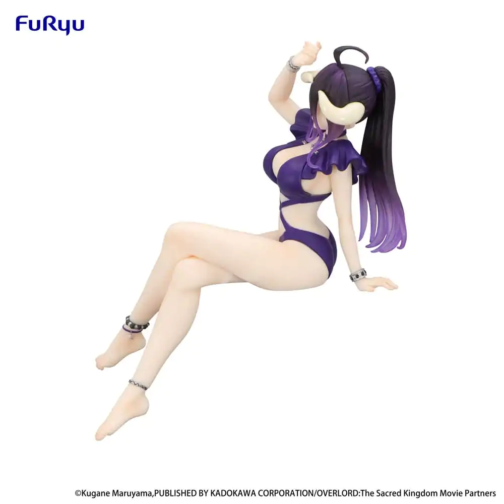 Overlord Noodle Stopper PVC Statue Albedo Swimsuit Dark Purple Color Ver. 16 cm product photo