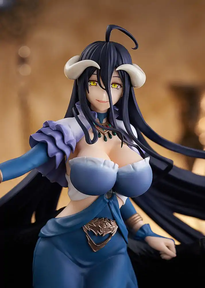 Overlord Pop Up Parade SP PVC Statue Albedo: Jet Black Dress Ver. 25 cm  product photo
