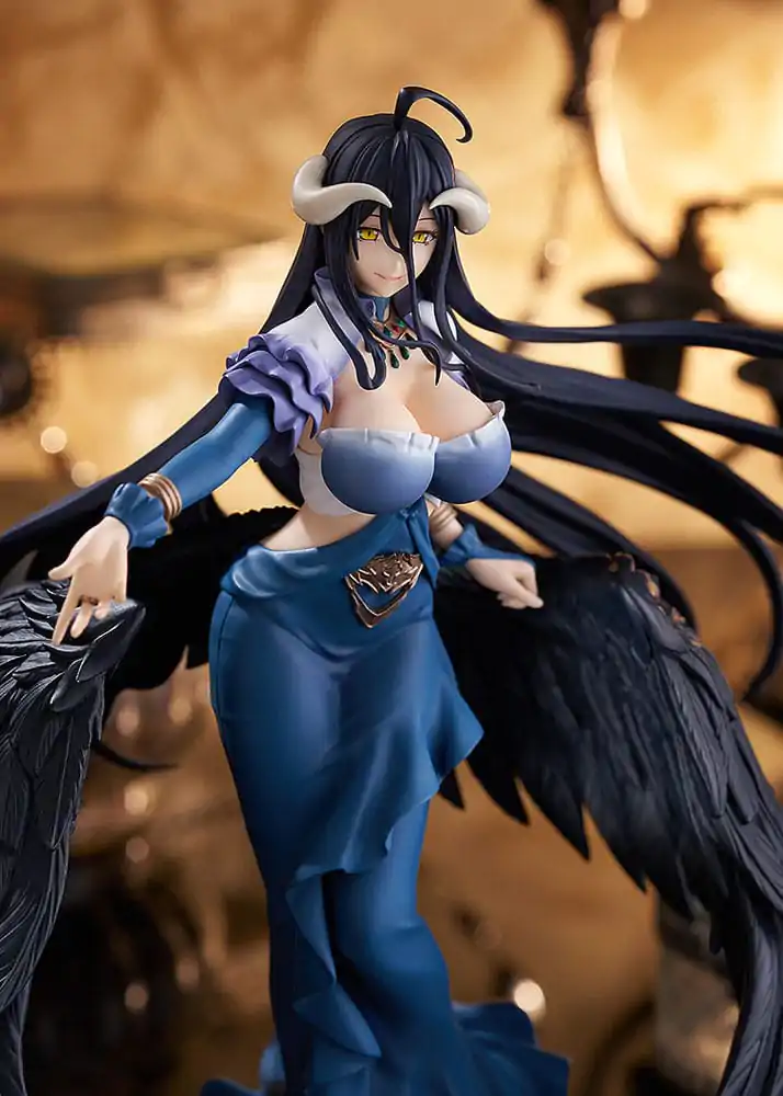 Overlord Pop Up Parade SP PVC Statue Albedo: Jet Black Dress Ver. 25 cm  product photo