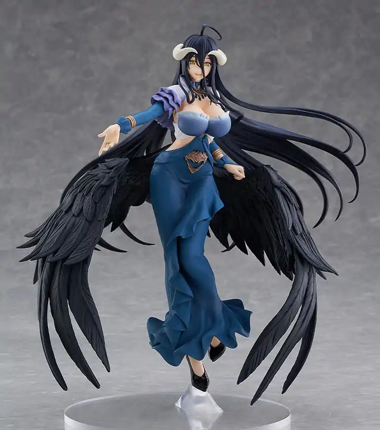 Overlord Pop Up Parade SP PVC Statue Albedo: Jet Black Dress Ver. 25 cm  product photo