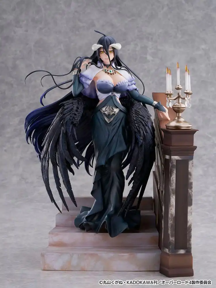 Overlord SHIBUYA SCRAMBLE FIGURE PVC Statue 1/7 Albedo Jet Black Dress Ver. 28 cm termékfotó