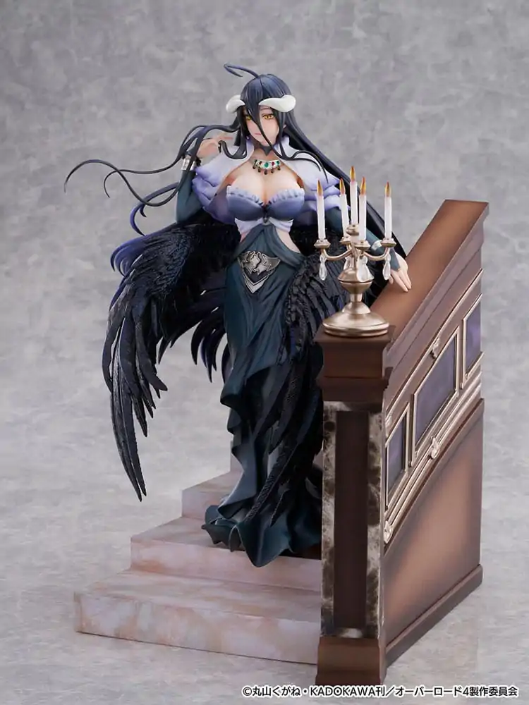 Overlord SHIBUYA SCRAMBLE FIGURE PVC Statue 1/7 Albedo Jet Black Dress Ver. 28 cm termékfotó