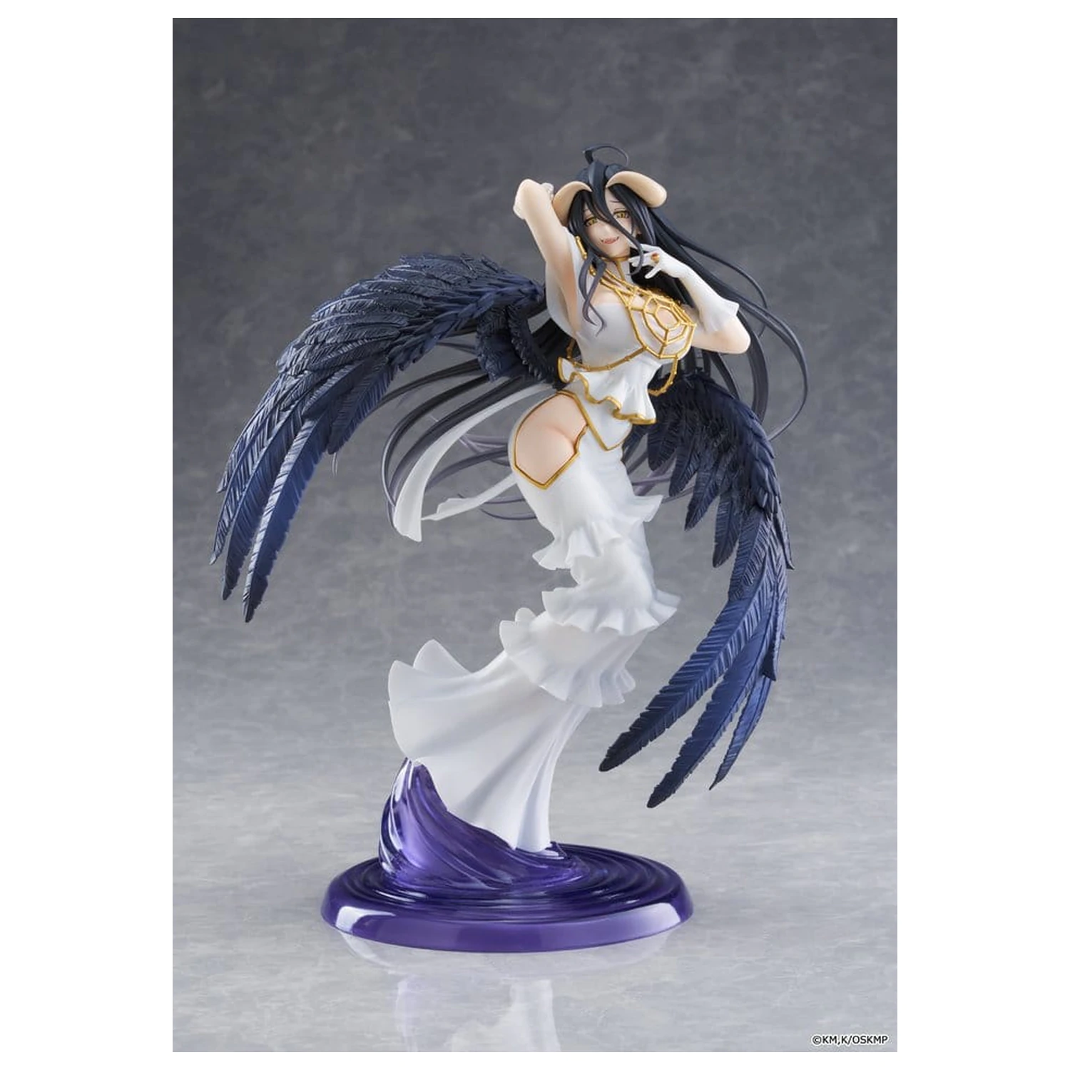 Overlord  T-most PVC Statue Albedo Pure White Devil Ver. 29 cm   product photo