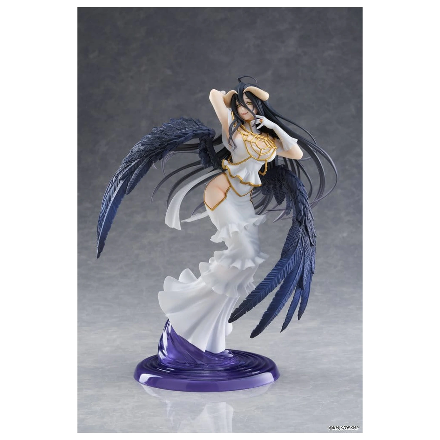 Overlord  T-most PVC Statue Albedo Pure White Devil Ver. 29 cm   product photo