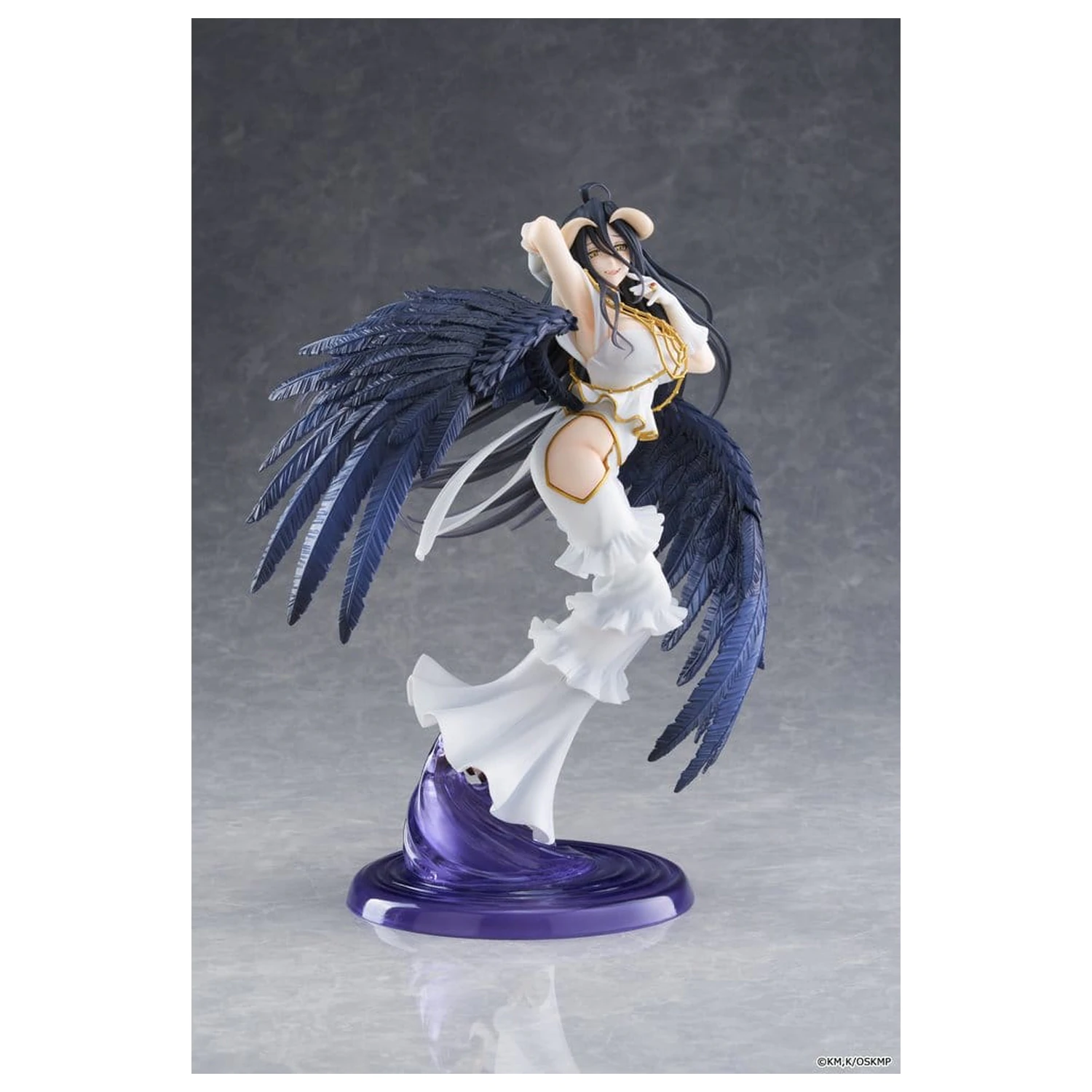 Overlord  T-most PVC Statue Albedo Pure White Devil Ver. 29 cm   product photo