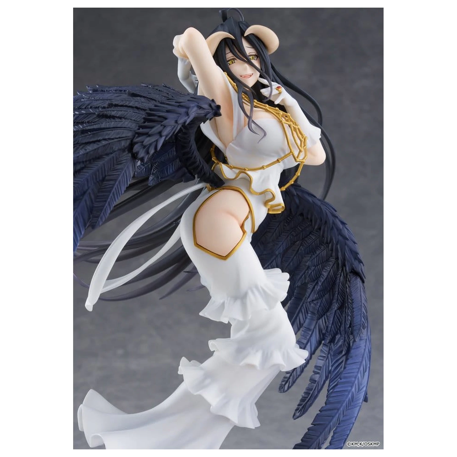 Overlord  T-most PVC Statue Albedo Pure White Devil Ver. 29 cm   product photo
