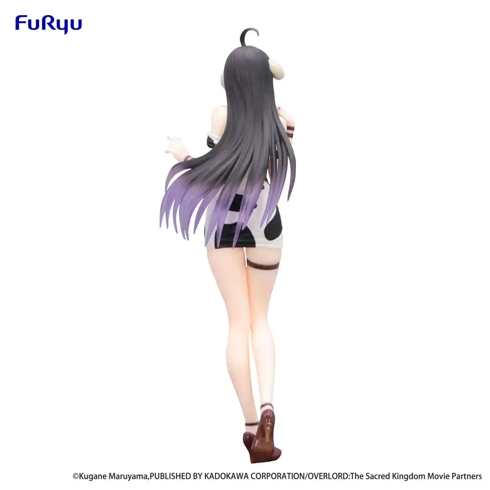 Overlord Trio-Try-iT PVC Statue Albedo Mini Dress Cow Pattern Ver. 21 cm product photo