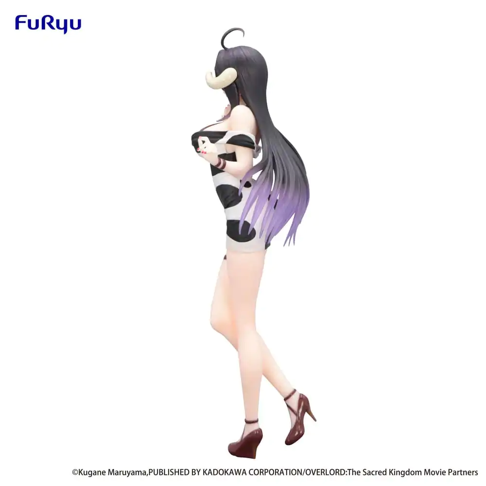 Overlord Trio-Try-iT PVC Statue Albedo Mini Dress Cow Pattern Ver. 21 cm product photo