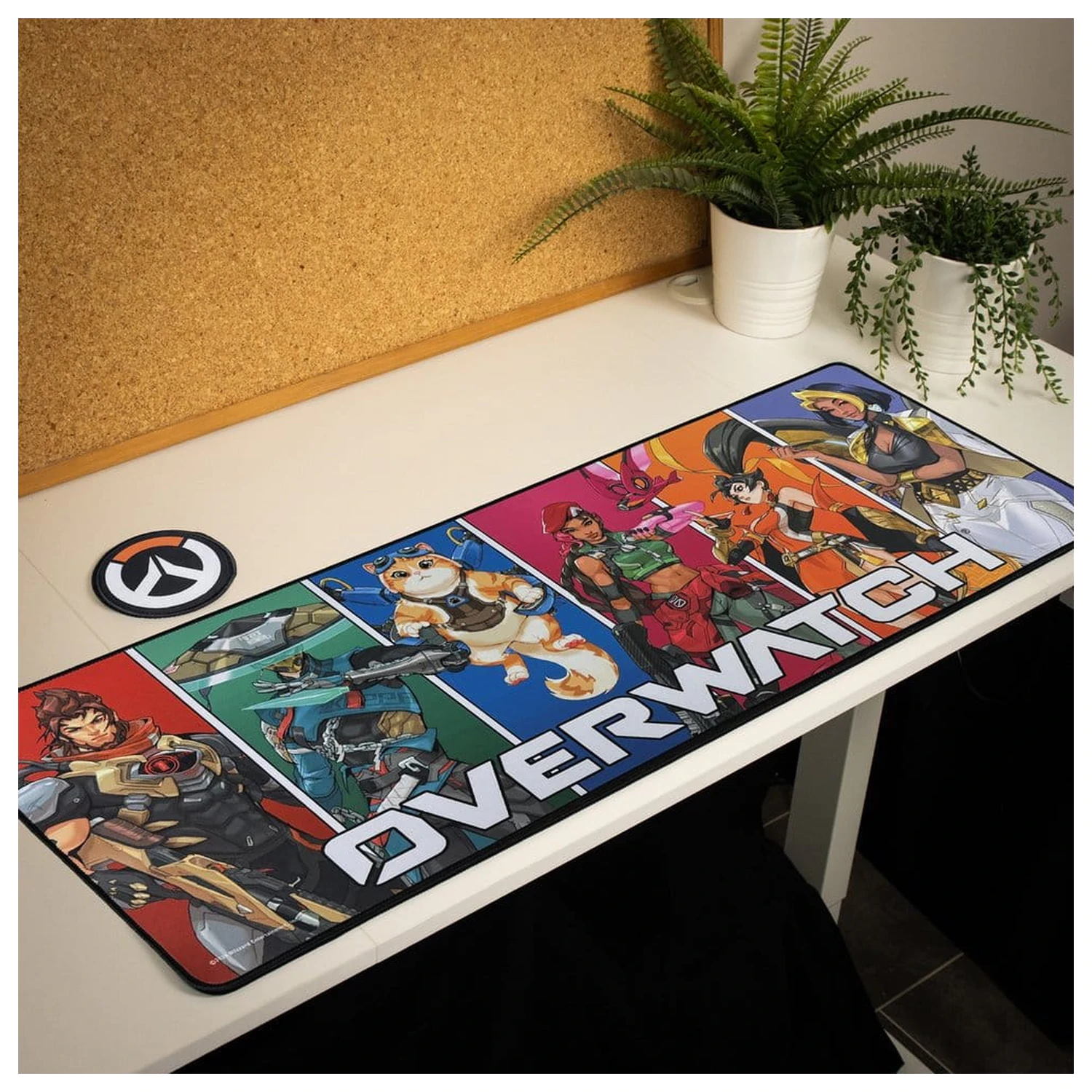 Overwatch Desk Pad & Coaster Set product photo