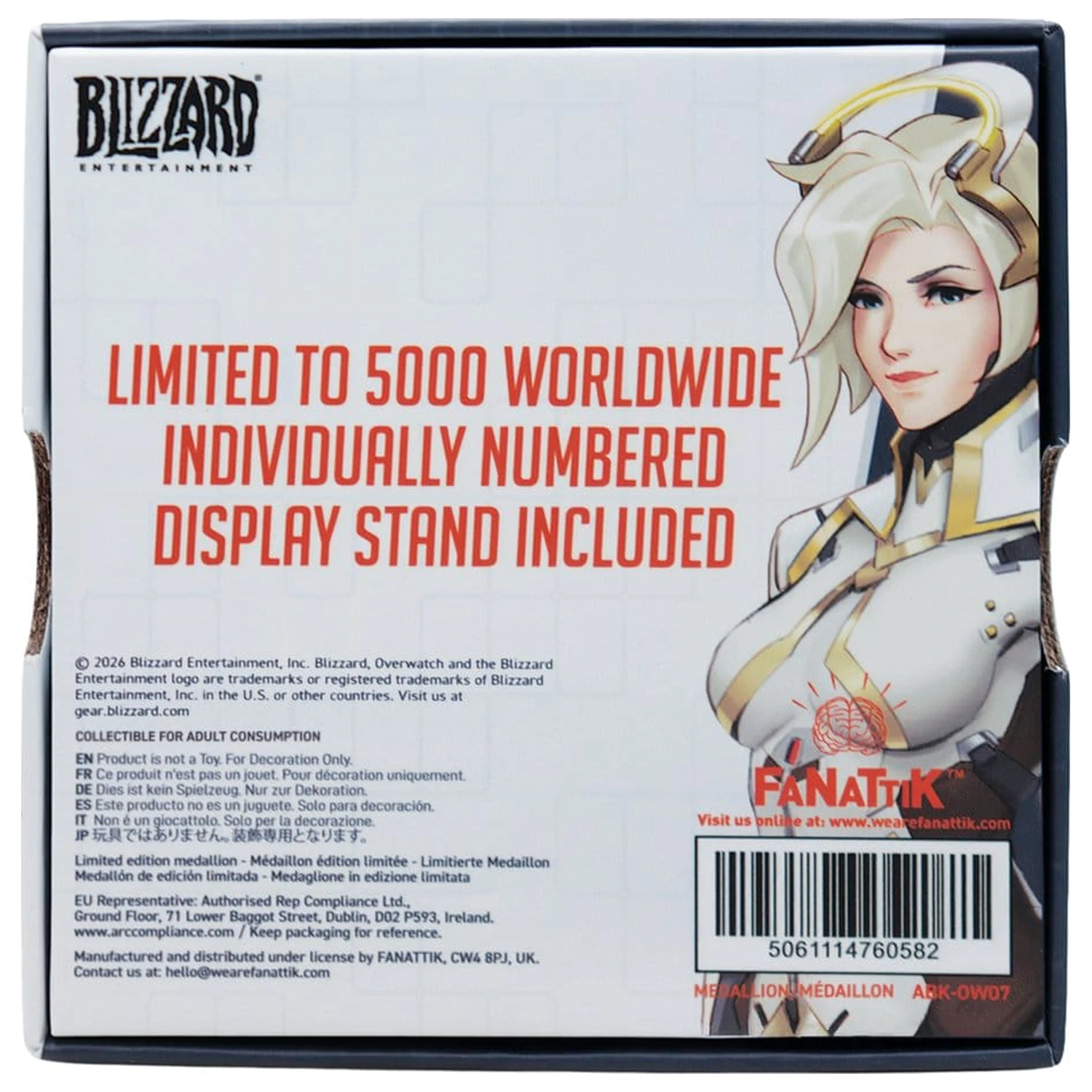 Overwatch Medallion Mercy Limited Edition product photo