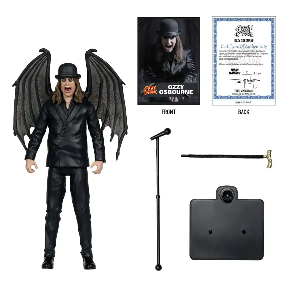 Ozzy Osbourne Metal Music Maniacs Action Figure Ozzy Osbourne 15 cm termékfotó