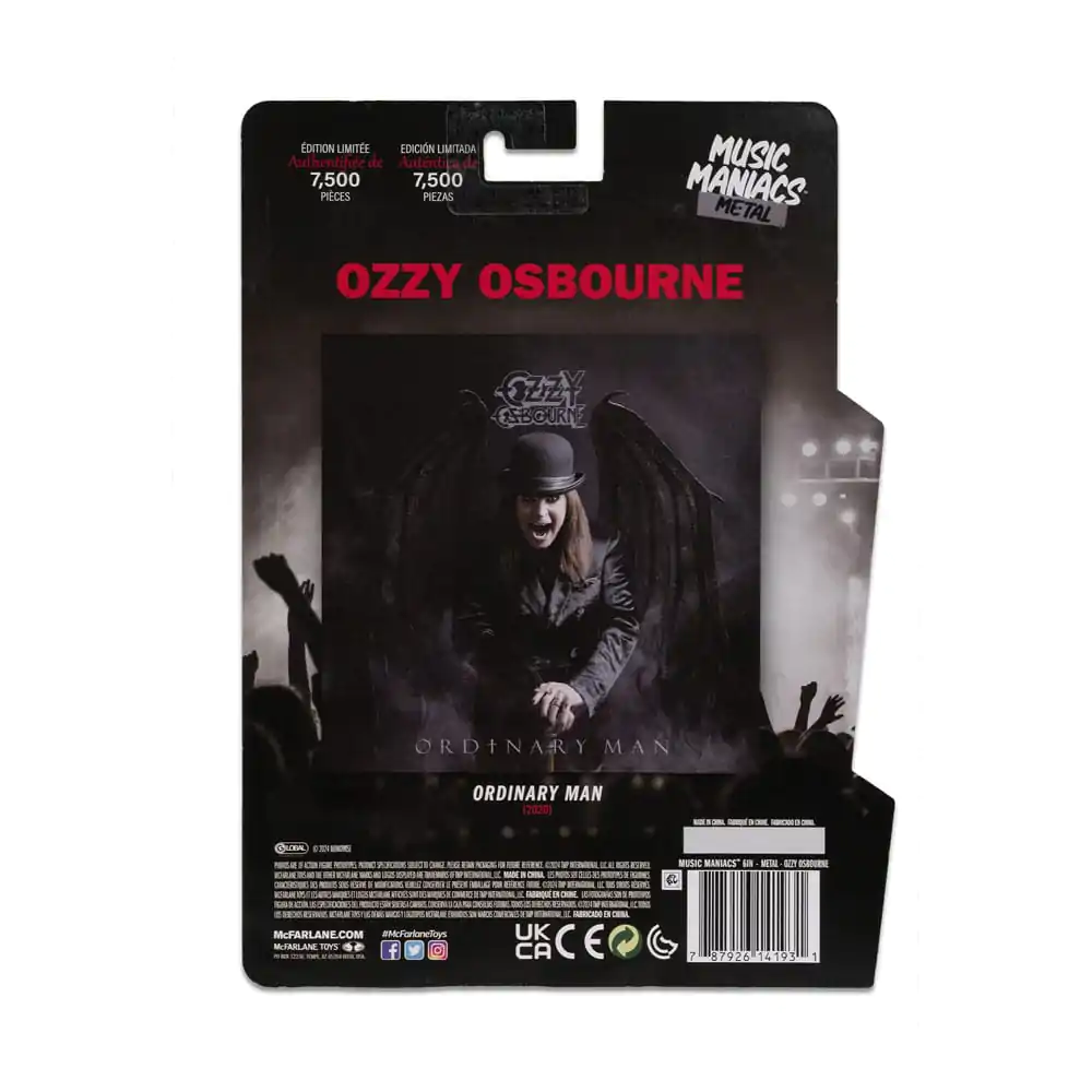 Ozzy Osbourne Metal Music Maniacs Action Figure Ozzy Osbourne 15 cm termékfotó