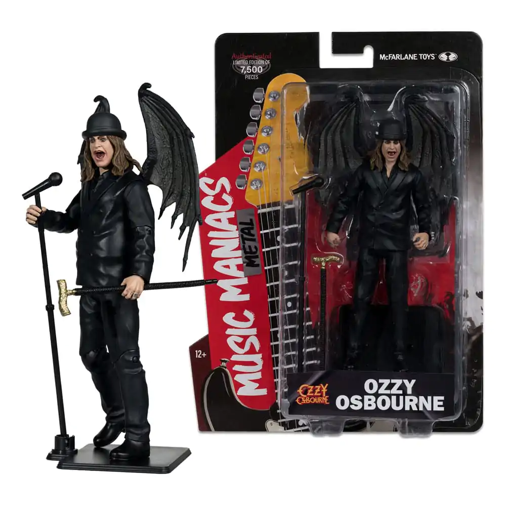 Ozzy Osbourne Metal Music Maniacs Action Figure Ozzy Osbourne 15 cm termékfotó