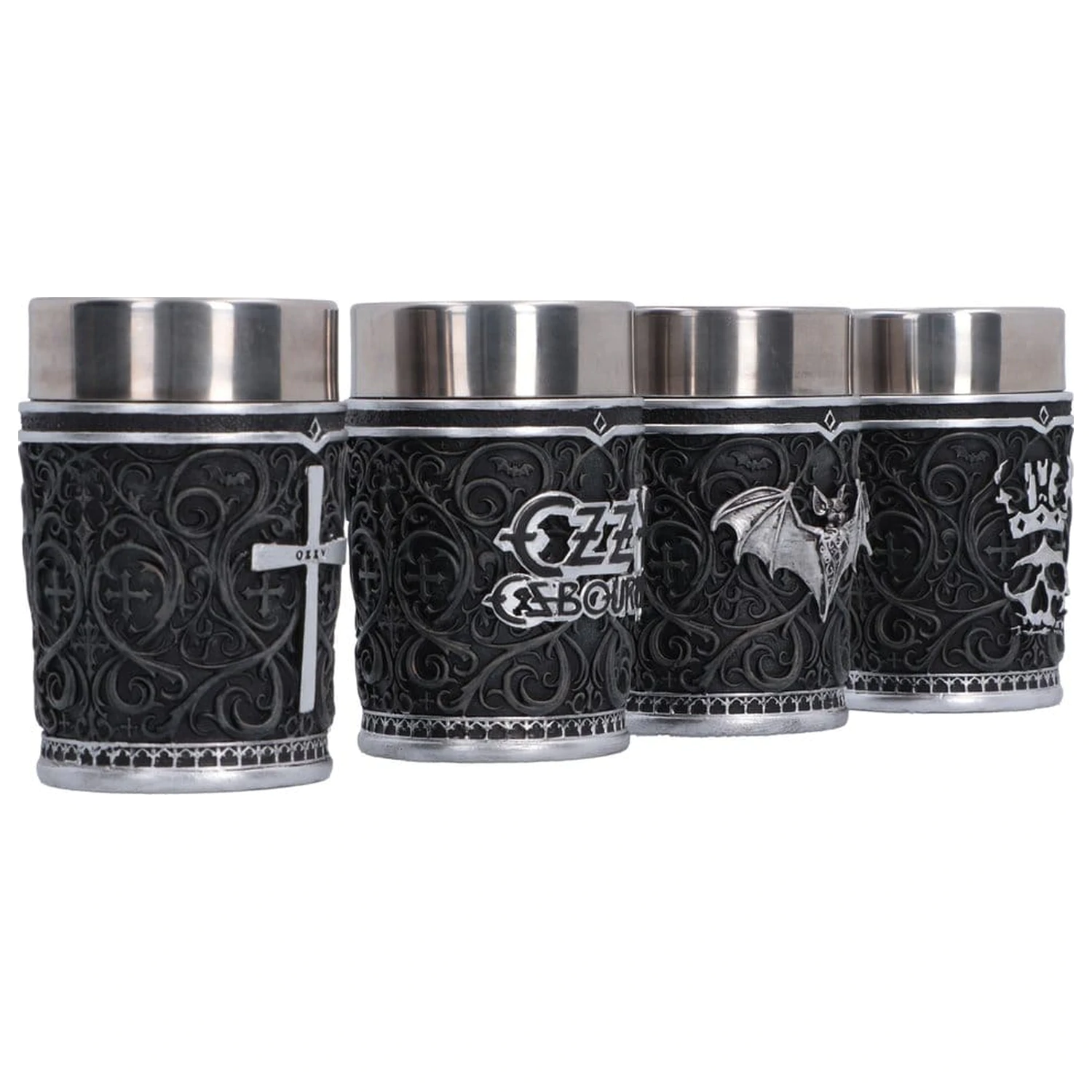 Ozzy Osbourne Shot Glass Set Prince of Darkness 9 cm product photo