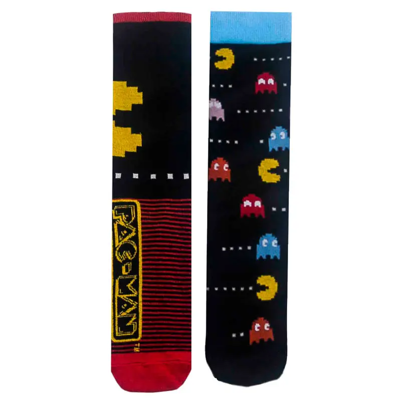 Pac Man 2 pack assorted socks product photo