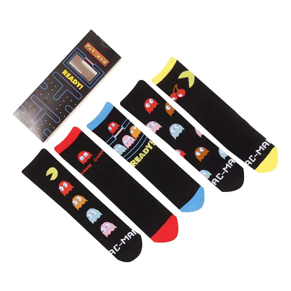 Pac-Man Socks 5-Pack L-XL product photo