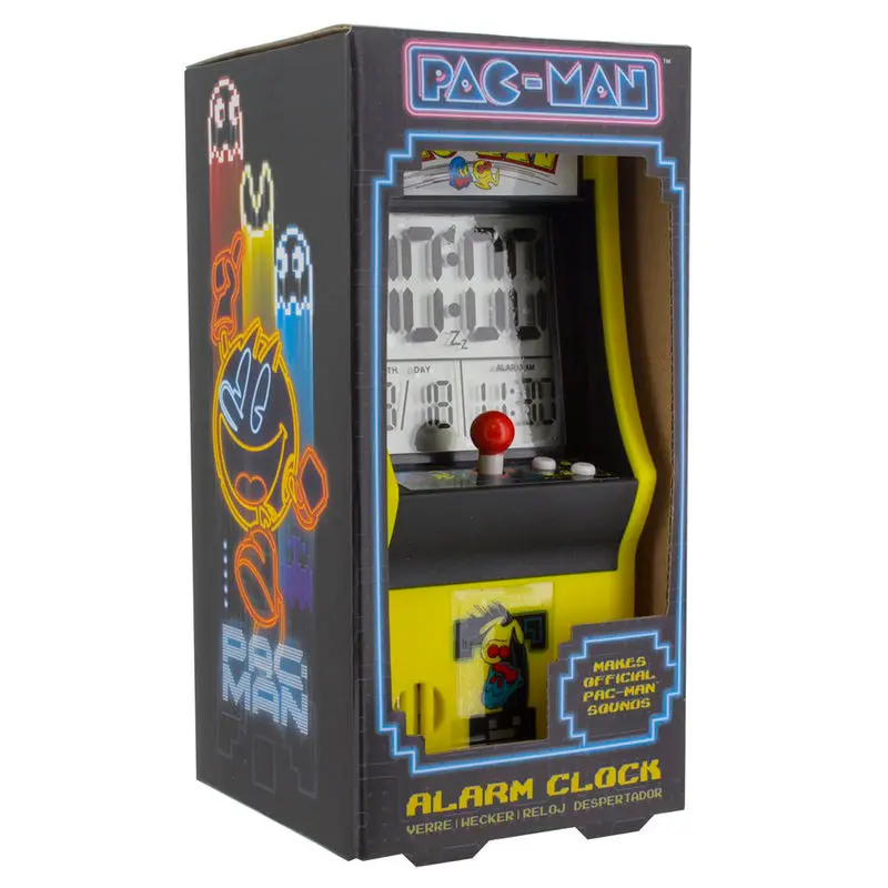 Pac Man alarm clock product photo