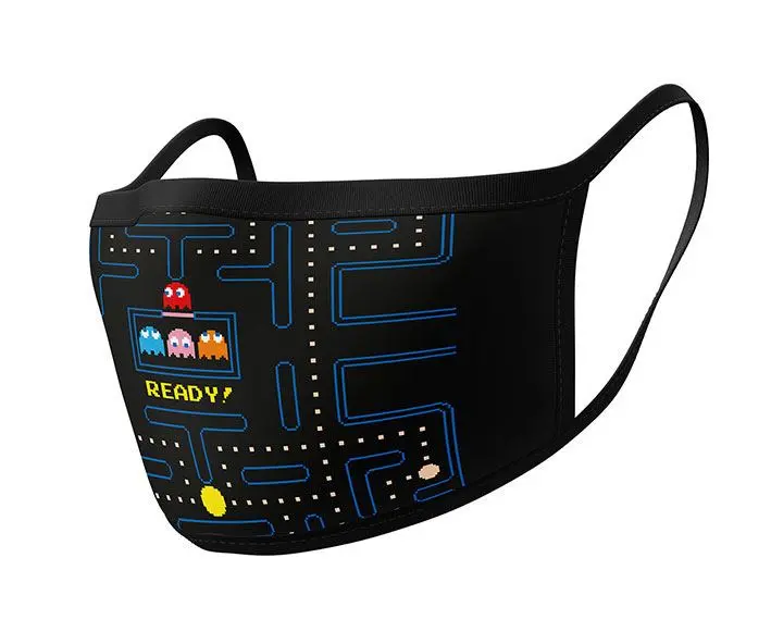 Pac-Man Face Masks 2-Pack Maze Ready product photo