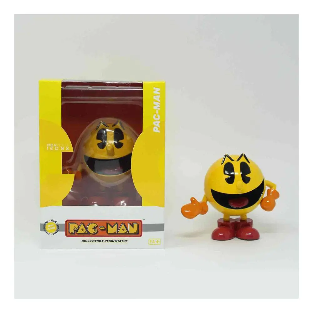 Pac-Man Statue Mini Icons Pac-Man Classic Yellow 10 cm product photo