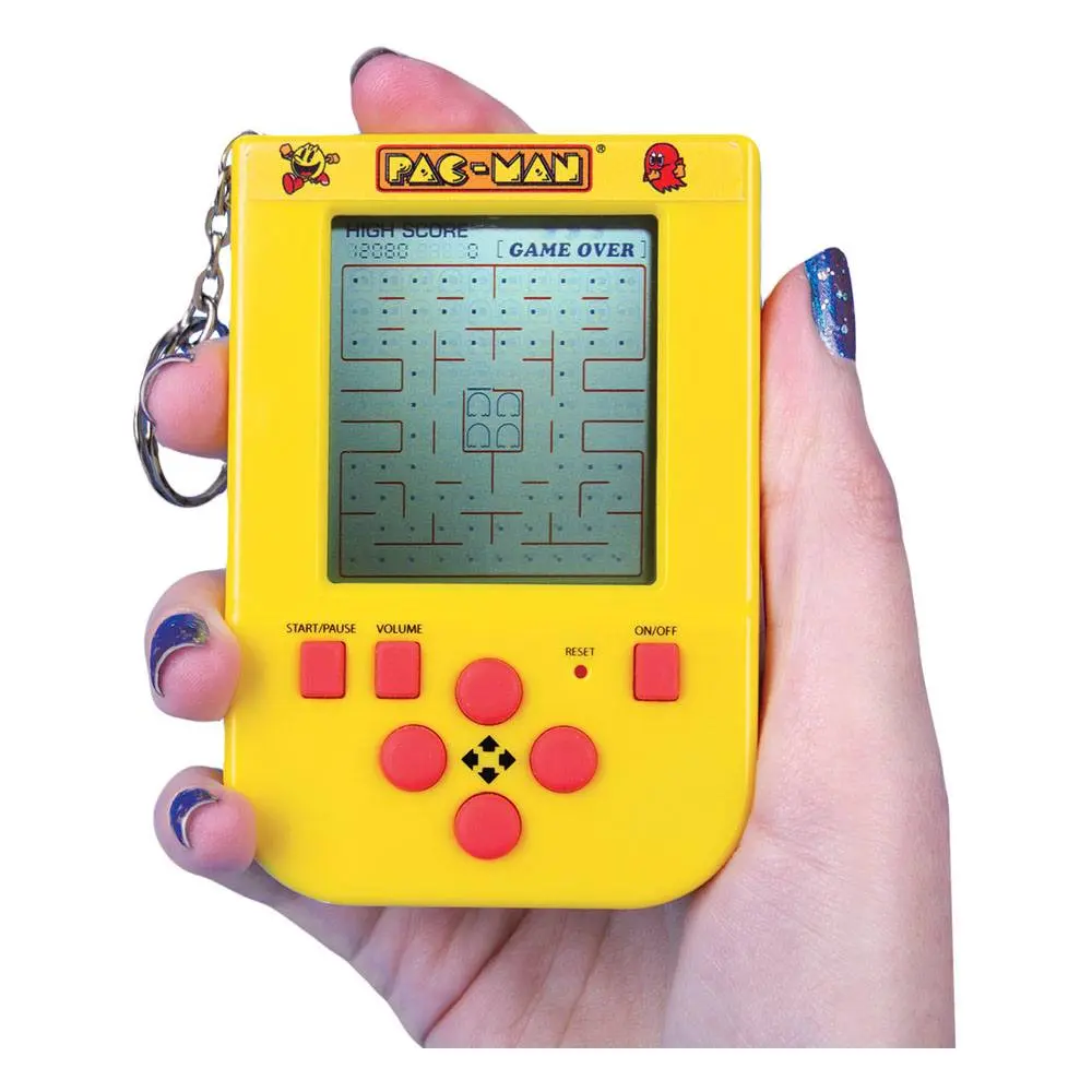Pac-Man Mini Retro Handheld Video Game Keychain termékfotó