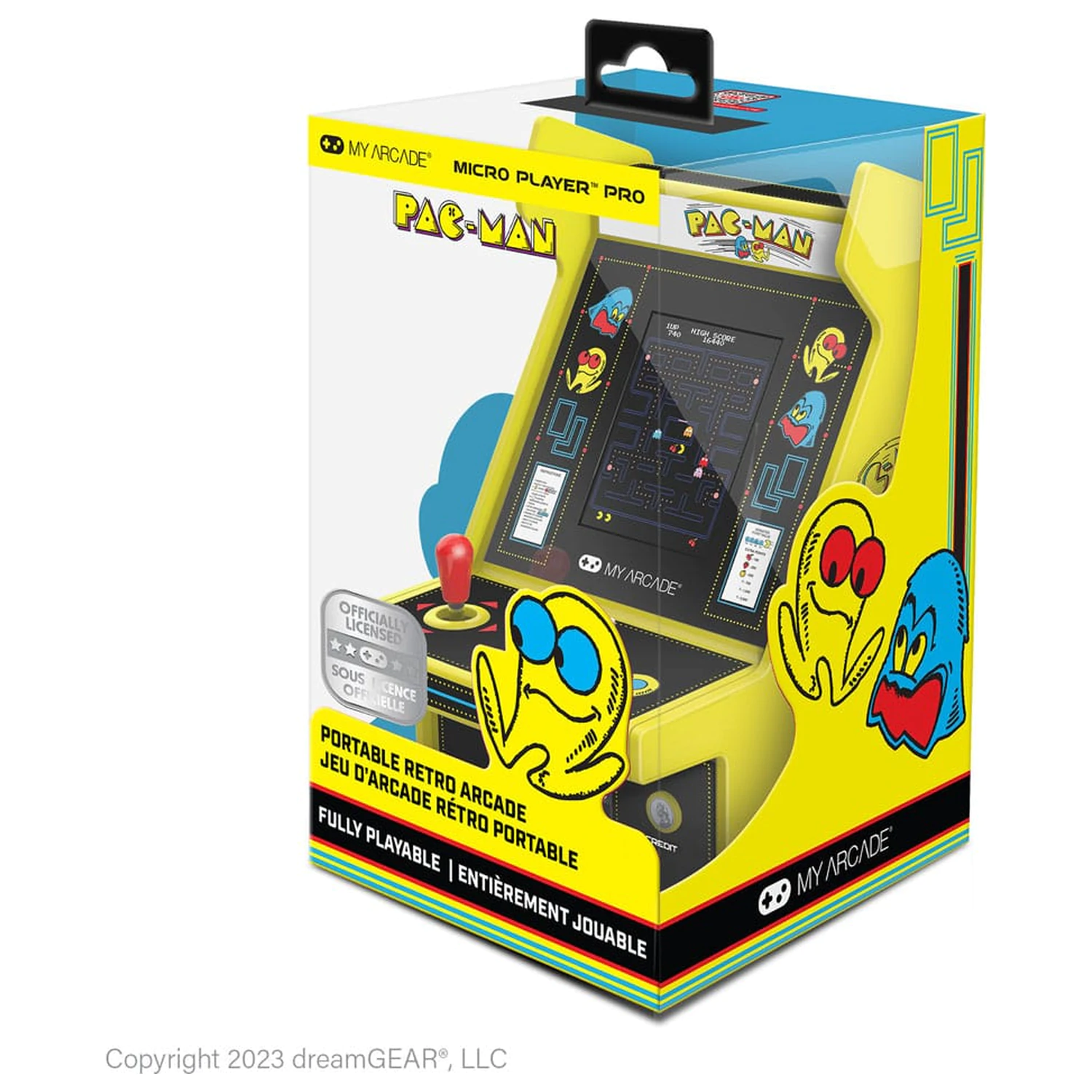 Pac-Man Portable Retro Arcade Micro Player Pro  product photo