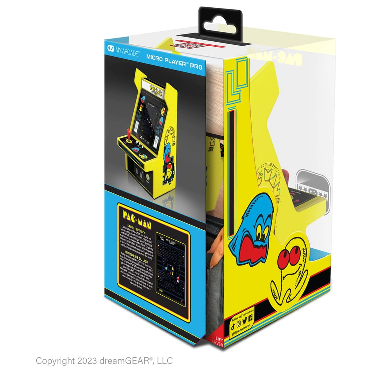 Pac-Man Portable Retro Arcade Micro Player Pro  product photo