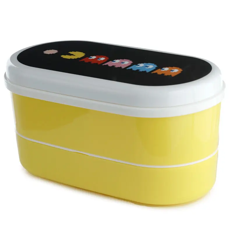 Pac-Man Lunch box + cutlery product photo