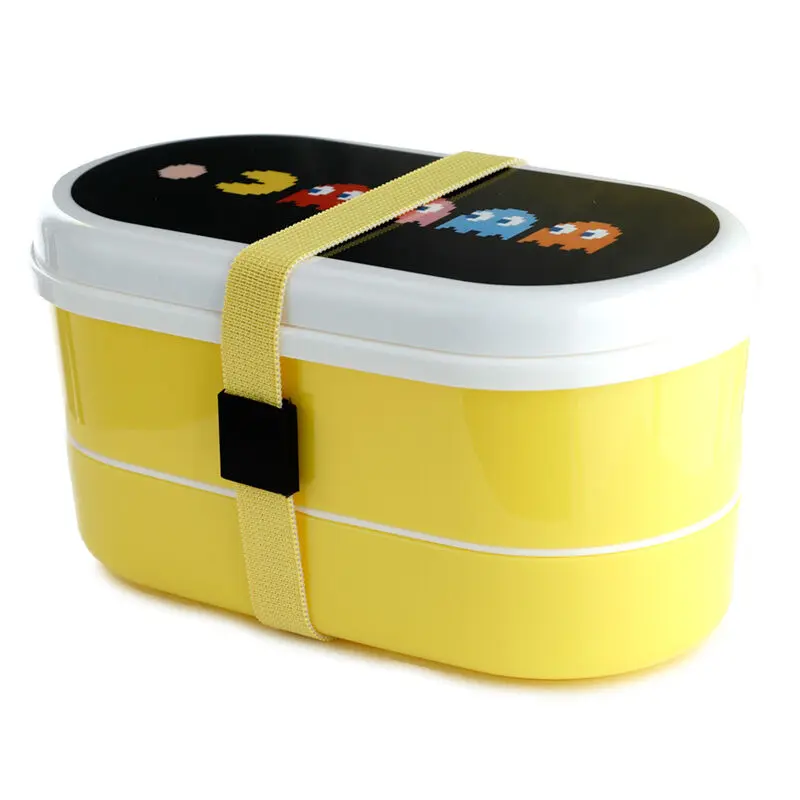 Pac-Man Lunch box + cutlery product photo