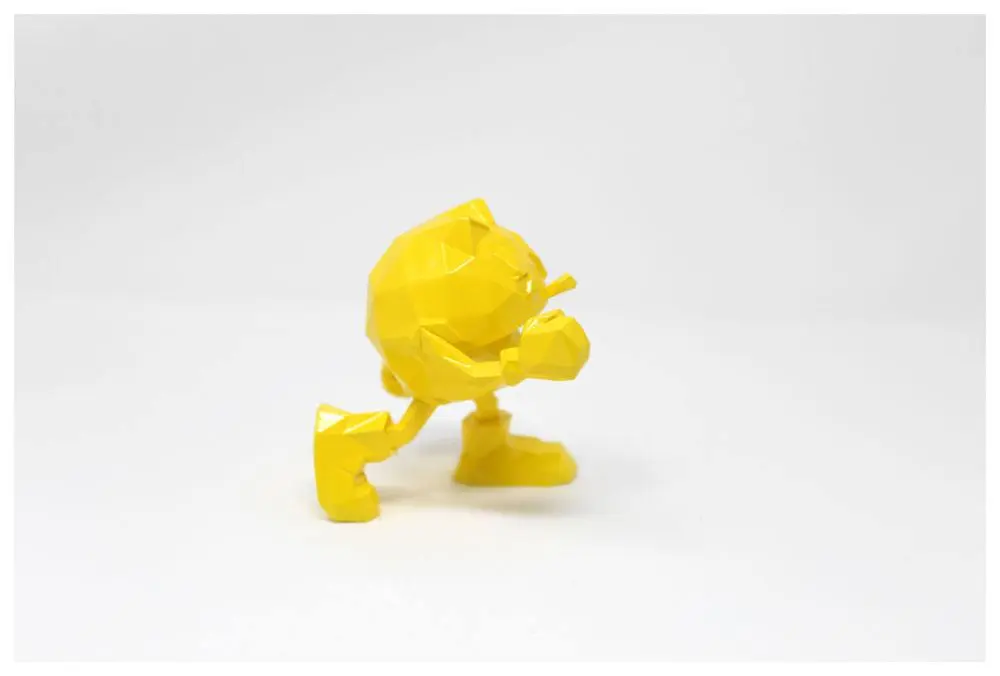 Pac-Man Statue Pac-Man Is Art by Richard Orlinski Yellow Edition 10 cm product photo