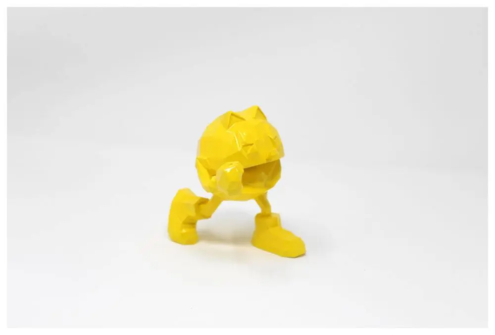 Pac-Man Statue Pac-Man Is Art by Richard Orlinski Yellow Edition 10 cm product photo