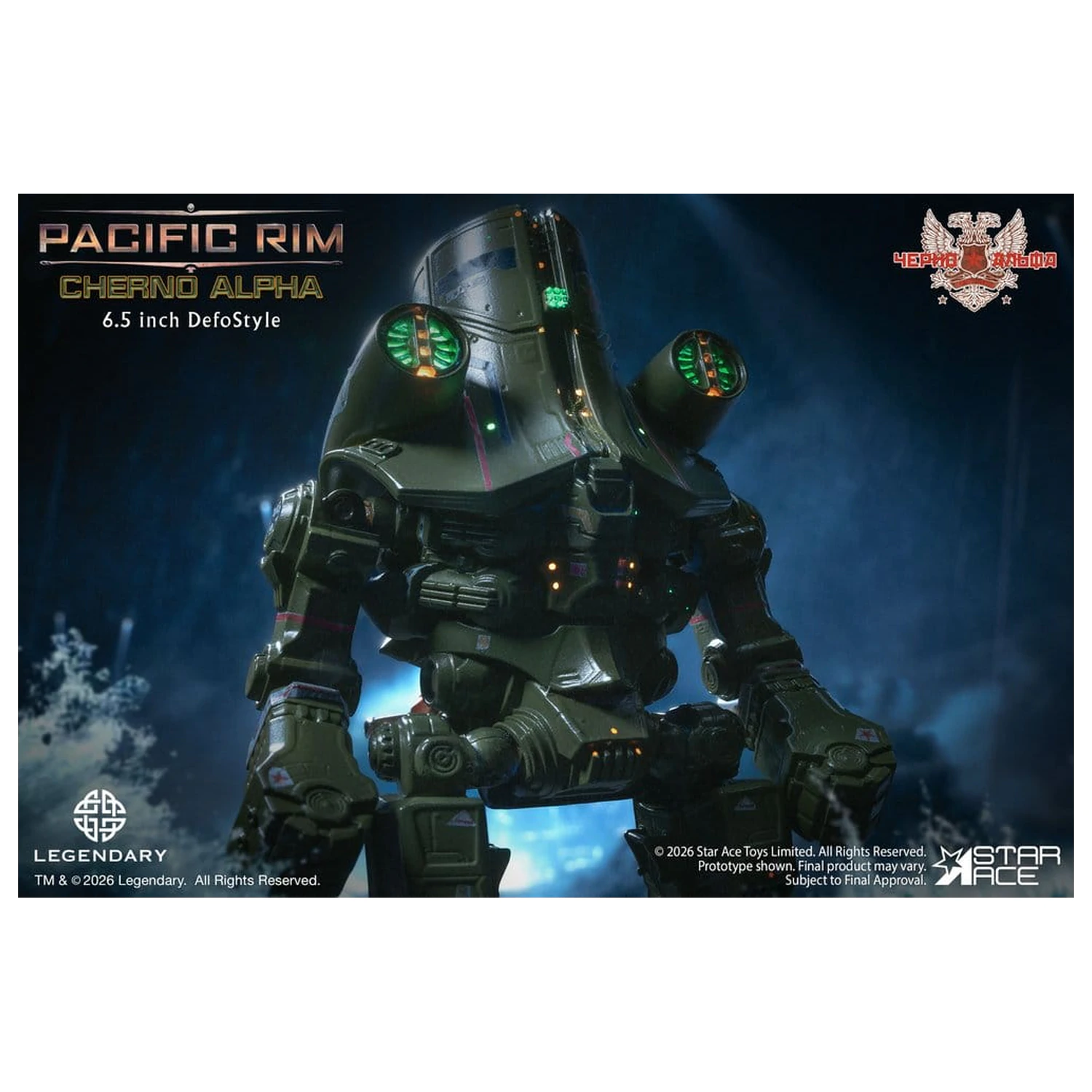 Pacific Rim DefoStyle Figure Cherno Alpha DX 17 cm product photo