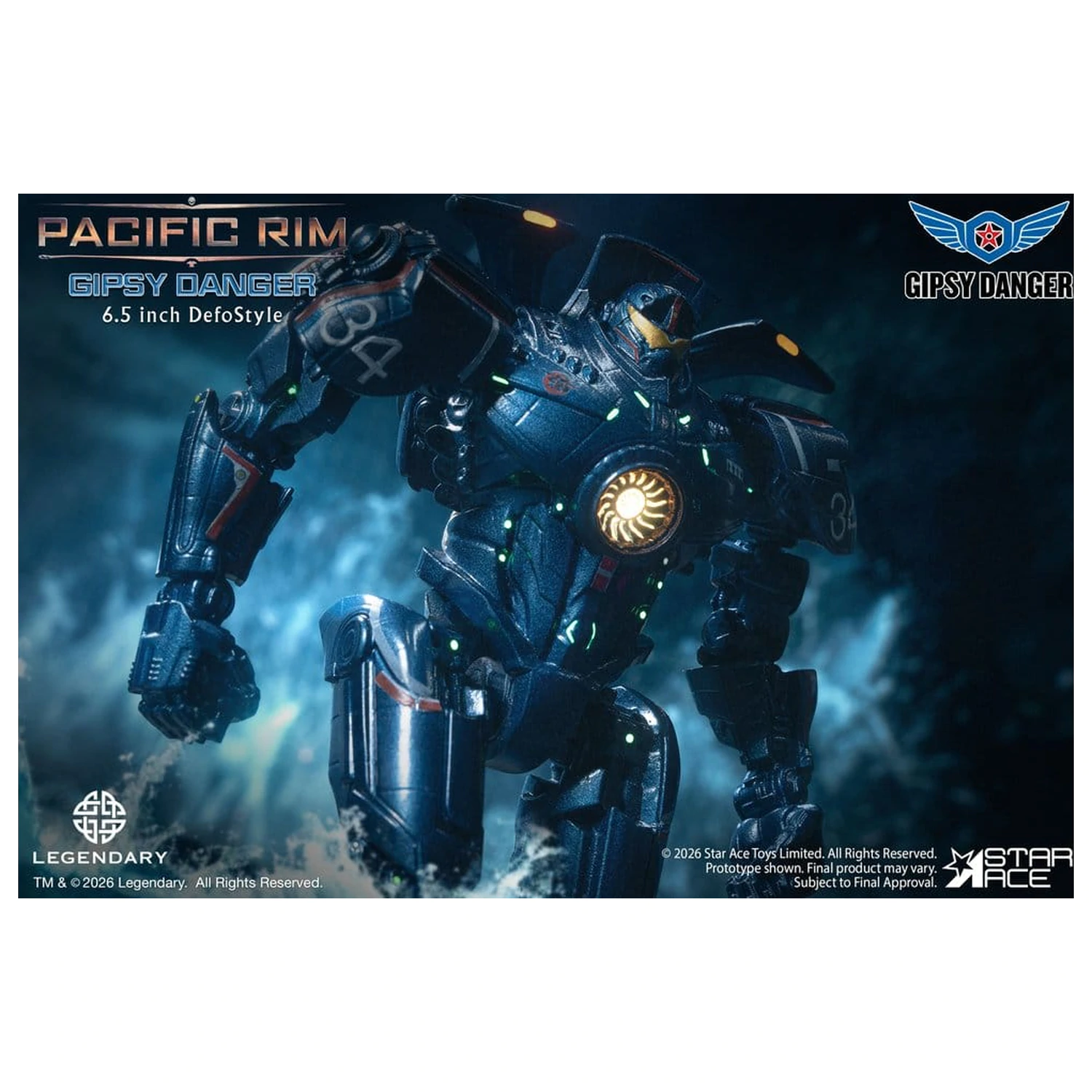 Pacific Rim DefoStyle Figure Gipsy Danger NX 17 cm product photo