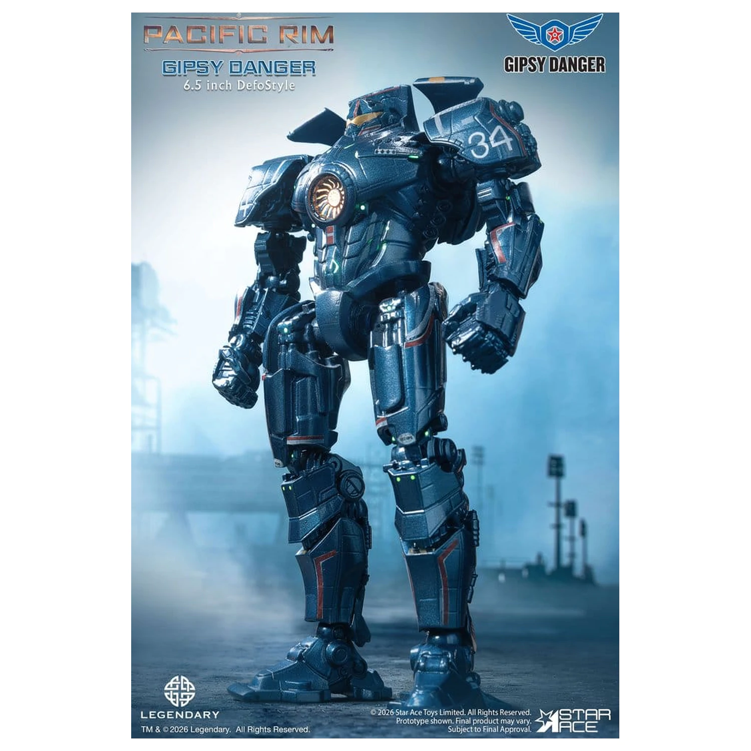 Pacific Rim DefoStyle Figure Gipsy Danger NX 17 cm product photo